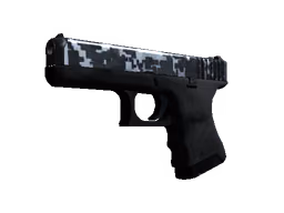 Glock-18 | Steel Disruption (Minimal Wear)
